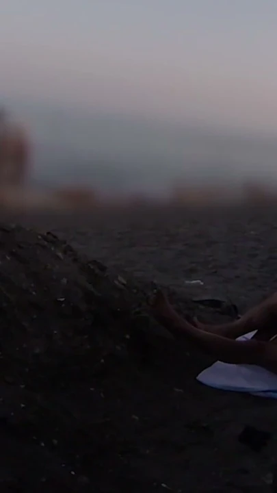 FLASHING my COCK in front of my STEPDAUGHTER in a PUBLIC BEACH and she HELPS me CUMSHOT in front of everyone - REAL… | Clip 1