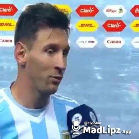Messi putosu