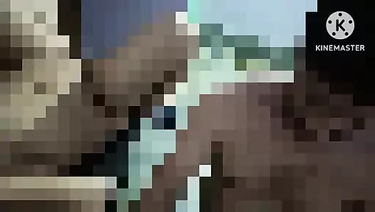 Üvey kız kardeşle Hintli mutfak seksi