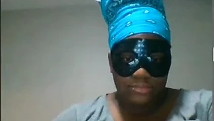 Tombul siyah web kamerası