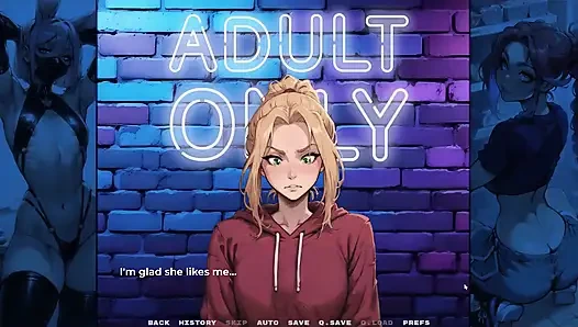 Yeni kız arkadaşım [ Tabu Hentai Oyunu ] Bölüm 37 Üvey kız kardeşim kız arkadaşımla birlikte ona seks oyuncakları alıyor!