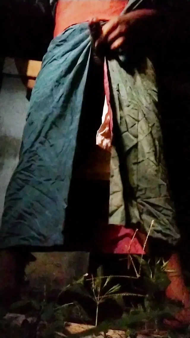 Kimono içinde travesti