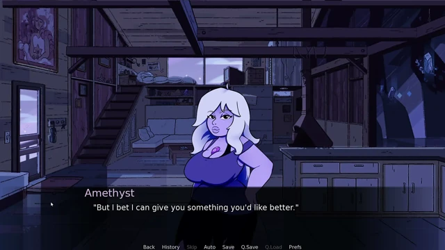 Amethyst gerçekten oral becerilerini göstermek istedi - Gem Blast bölüm 2