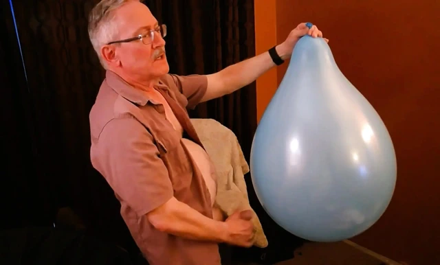 154) sapık baba ile büyük yuvarlak balon eğlencesi