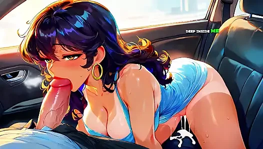 İhanete Uğramış 39 Yaşındaki Latin Eşi Yolda Taksi Şoförü Tarafından Sert Şekilde Sikildi - Ia Animation