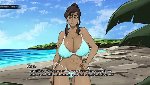 Ember Island - The Battle of Giant Tits between Korra and Azula