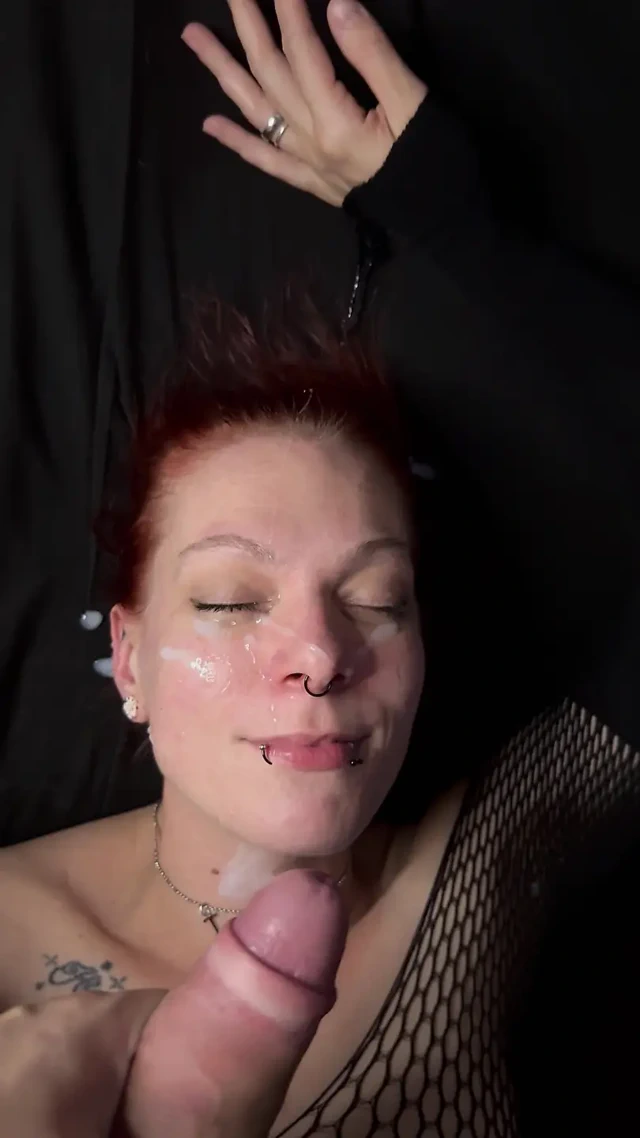 Kirbyred - boşalma ve yüze boşalma derlemesi