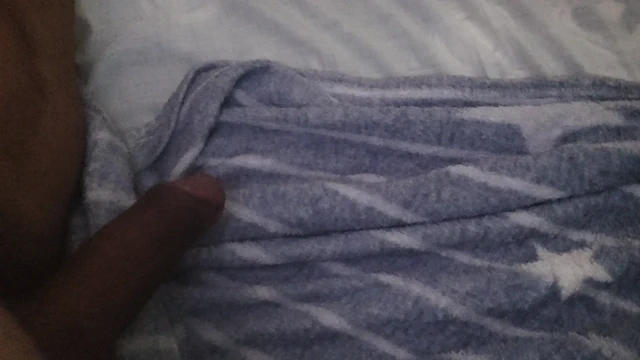 I got on my side but the guy's cock stuck from behind