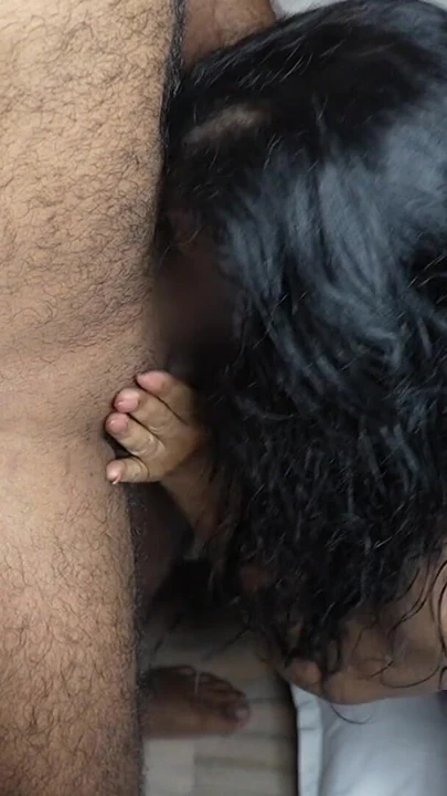 This stepmom likes to play with her tits and share the bed with her young boyfriend when her husband is away. | Clip 2