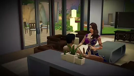 Üvey anne üvey oğlunu baştan çıkarıyor