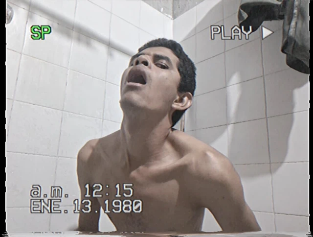 Softcore gay jerk off in bathroom this man masturbartes in the bathroom with dste 1980