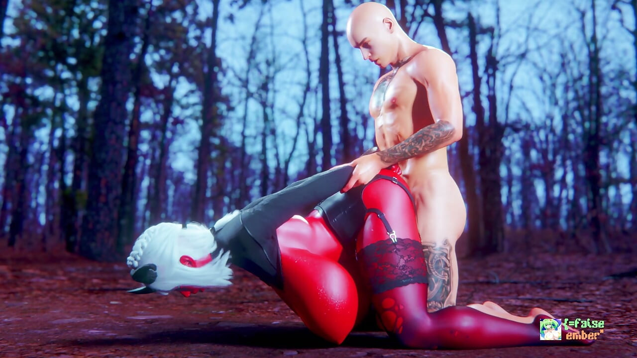 DEV MEMELİ SUCCUBUS ORMANDA SİKİLİYOR