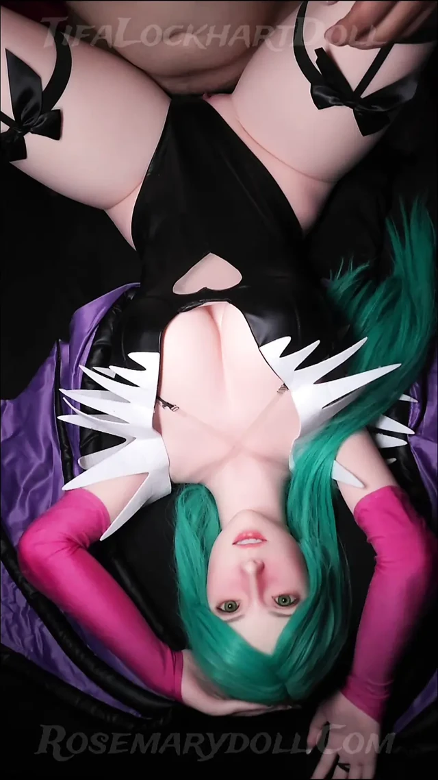 Aerith X Morrigan Darkstaklers Cosplay