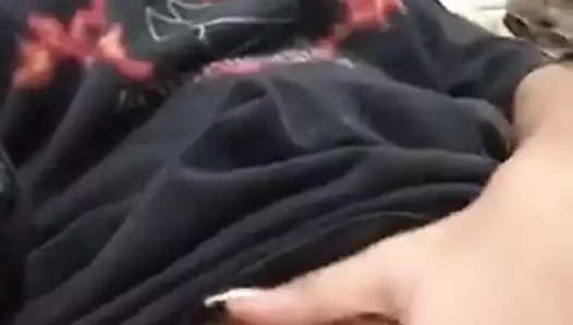 Desi colage kız parmak kedi