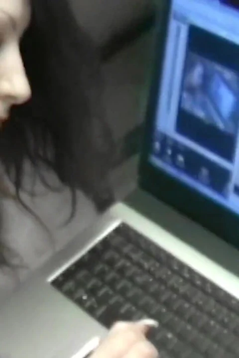 Angelina: Angelina ve Terry web kamerası önünde sikişiyor
