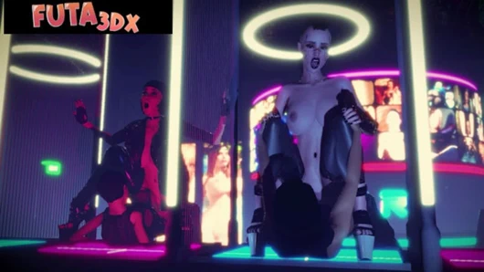 Futa3dx - androidler siber festivalinde sert sikiliyor