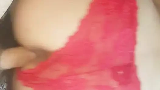 Üvey babasının yarağını alıyor