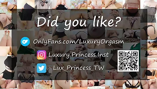 Senin için sessizce küçük ıslak amcığıma mastürbasyon yapıyorum, böylece ailen duymuyor - lüks orgazm