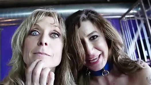 3 ateşli hatun ve çekici orta yaşlı seksi kadın ile oyuncu seçmeleri
