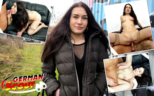 Alman izci - sarkık memeli ince Çek genç stefani jameson ilk oyuncu seçmelerinde sikişiyor