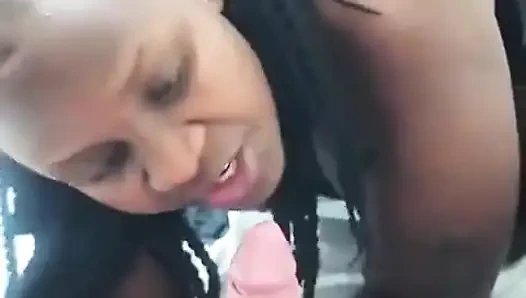 Büyük zenci iri güzel kadın için yaratılmış