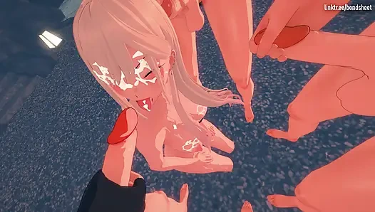 Marin Kitagawa, bir plaj sığınağında üç atıslı