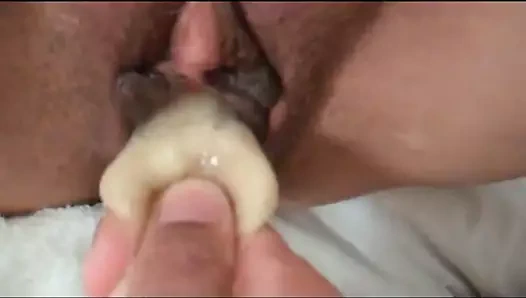 lanet benim Asya karısı ile bir banana