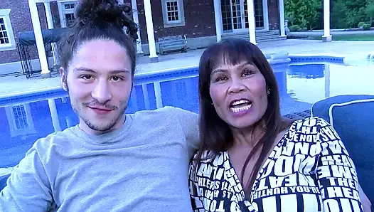 O büyük Amerikalı yarağı seviyorum