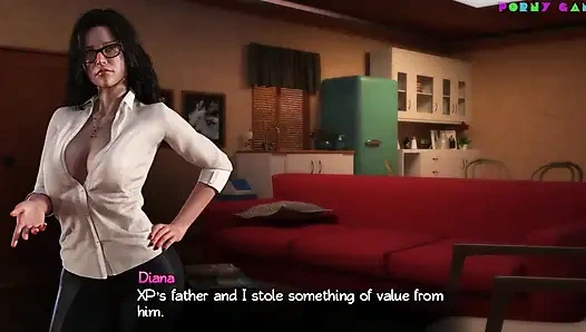 Nadia'nın hazinesi - Sofia ile anal seks - bölüm 2