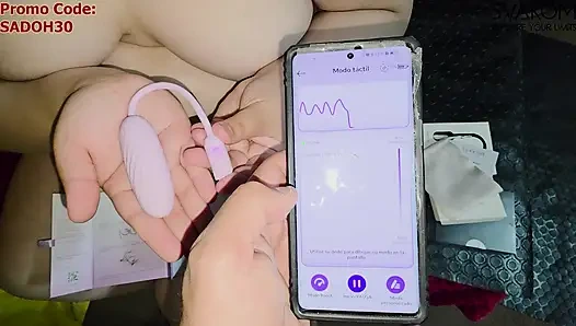 Svakom'un "PLUME" vibratörüyle, yok olurken deliklerimi titretiyorum