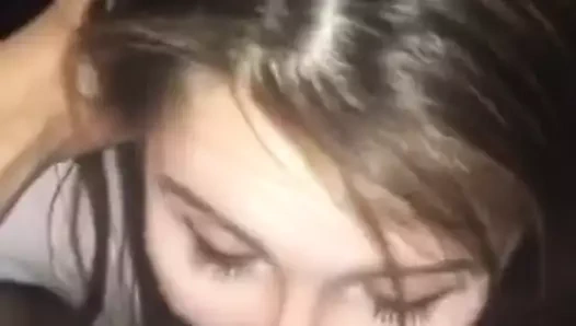 Sürtük kız arkadaş emme çük ve alma yüz cumshot