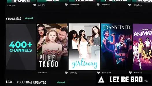 Lez be bad - kızgın Selena Ivy ilişkisini mahveden sahibe Haley Reed'e sert yumruk sokuyor