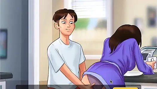 Yaz mevsimi efsanesi: üvey oğul mutfakta üvey annesinin amını parmaklıyor bölüm 179