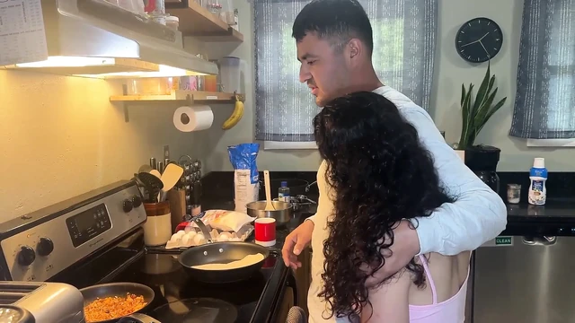 Romantik bir kahvaltı