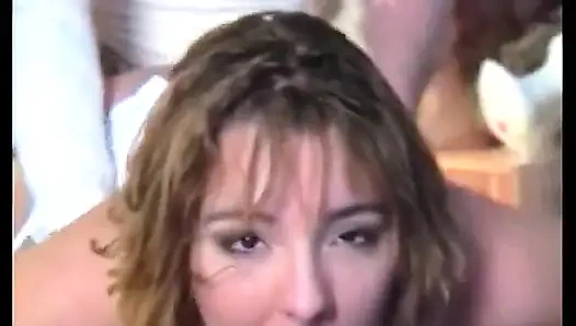 Hairy nurse gets anally slammed