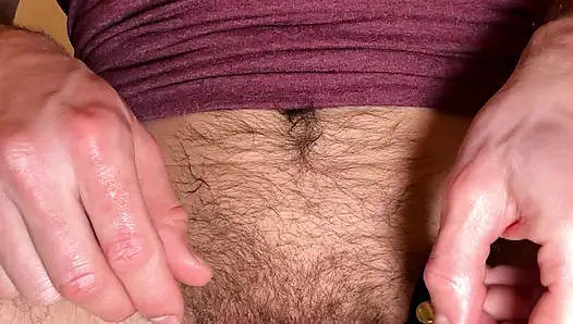 Penis tıkacı ile düz bekaretini serbest bırakıyor