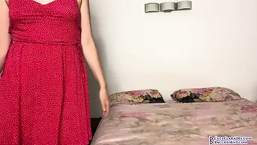 Gizli baldızın ayakla mastürbasyonu