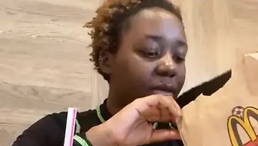 Public McDonald's Mukbang