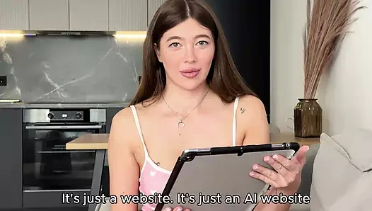 Karımı izlerken aldattım. Büyük dölleme