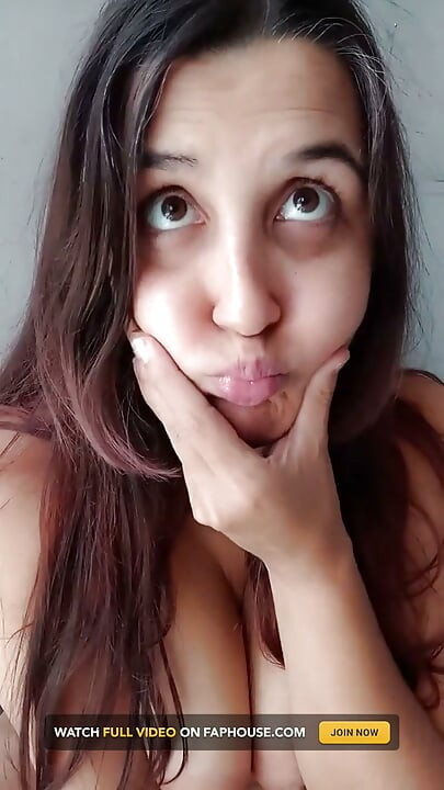 Üvey babam için çıplak büyük sakız baloncukları yapıyorum - bunny looner