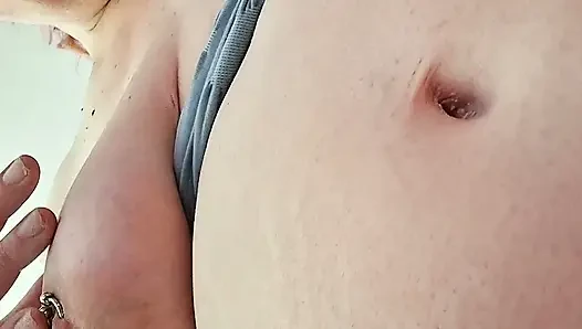 7 minute close up purple panty phone edge