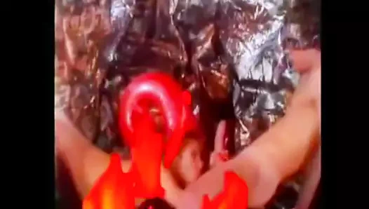 Asit pornosu! şeytani vintage pmv