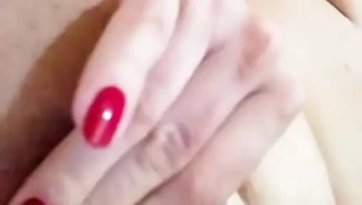 Evli kadın masterbate