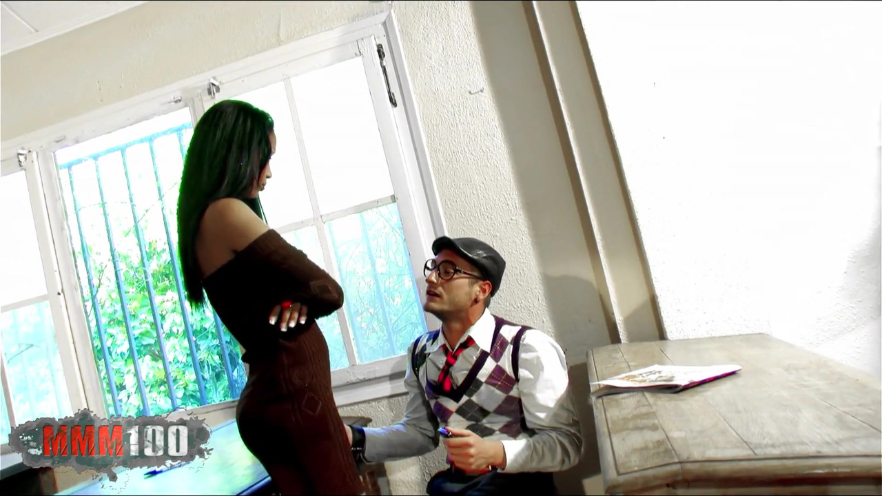Perfect cuban pornstar Katia Delys fucked hard in the classroom