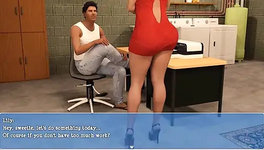 Vadideki Lily: kocasının önünde masum ev hanımıyla oynuyor bölüm 33