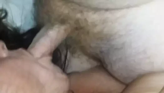 Üvey anne sakso çekiyor