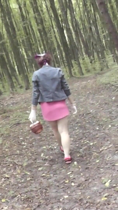 Milf under skirt no panties picking mushrooms in forest. Ass Milf. Outdoor. Outside. Doggystyle. Solo Milf. Milf… | Clip 1