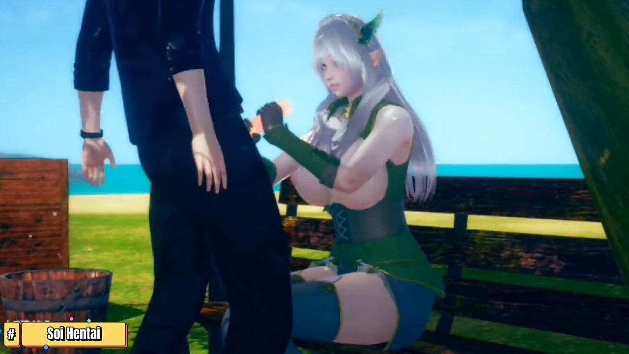 Hentai 3d - bahçedeki peri ile siktir git. ep 02