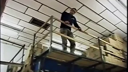 Pretty Blonde Boss harasses stock boys