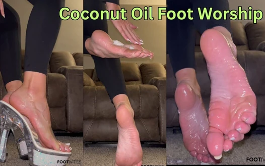 Ivys Feet Tarafından Hindistan Cevizi Yağı Ayak Ibadeti